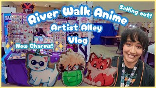 Artist Alley Vlog | Riverwalk Anime | Good Vibes and Anime