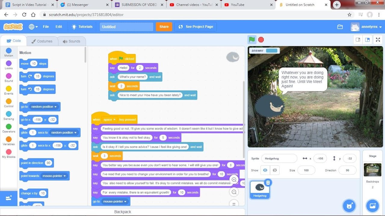 Making An Interactive Art Using Scratch YouTube