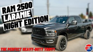 2023 RAM 2500 LARAMIE NIGHT EDITION! | *In-Depth Review* | The Perfect Heavy-Duty Trim?!