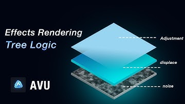 AVU app - basic tutorial(part five) | Special effects rendering tree logic