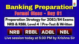 Formal Class - Day 01 Banking Preparation Pre-Test Written paper