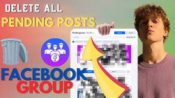 How to Remove All Pending Posts in Facebook Group | Delete All Pending Posts Facebook Group 2025