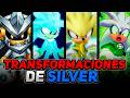 TODAS LAS TRANSFORMACIONES DE SILVER THE HEDGEHOG (Historia y Poderes) | Ryuko Shion