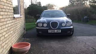 Tour In my dad’s new Jaguar S type 2000