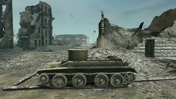 Uni Soviet BT-2 tank in action I Call to Arms - Gates of Hells: Ostfront