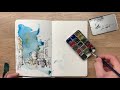 Watercolour technique reveal