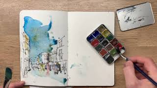 Watercolour technique reveal