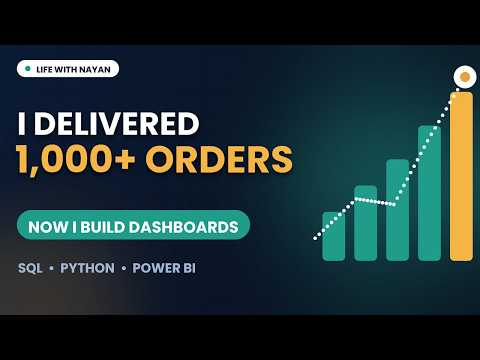 I Delivered 1,000+ Orders, Now I Build Dashboards | Data Analyst Portfolio