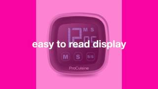 Procuisine Digital Touch Screen Kitchen Timer on Amazon
