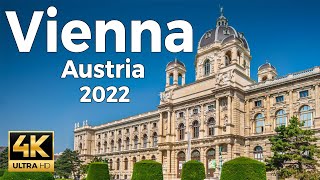 Vienna 2022, Austria Walking Tour (4k Ultra HD 60 fps)  With Captions