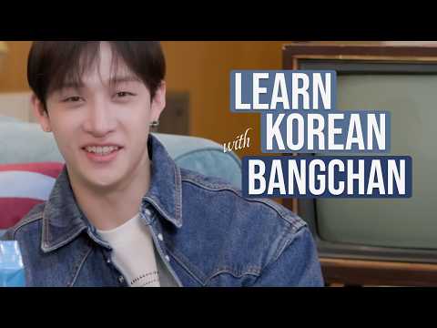 Learn Korean with BANGCHAN from STRAY KIDS | Korean Speaking & Listening Practice