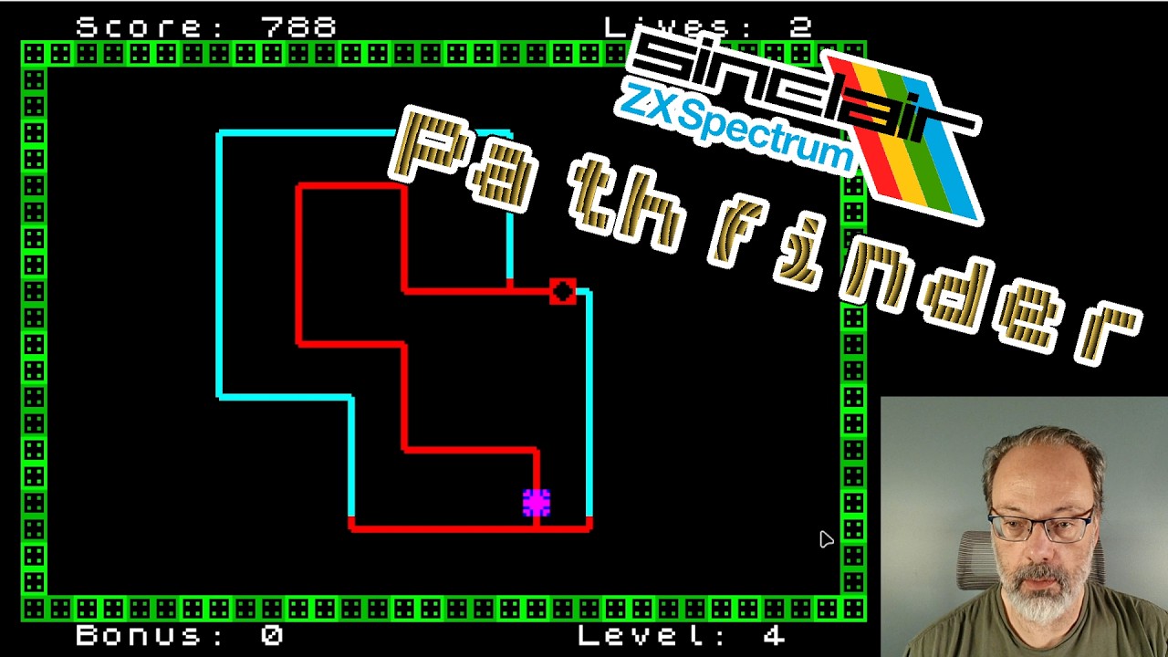 ZX Spectrum Game Play, Pathfinder - YouTube