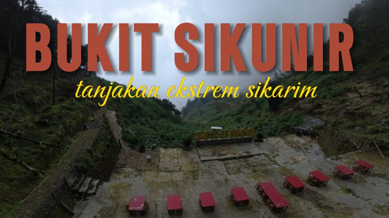 Ep. 4 ini dia BUKIT SIKUNIR vs TANJAKAN EKSTRIM SIKARIM | solo touring DIENG