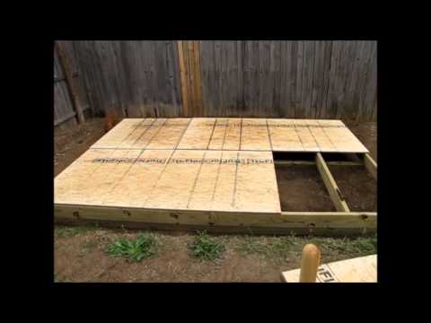 Off Grid Prepper Storage Shed/Workshop Construction Part 2 ...