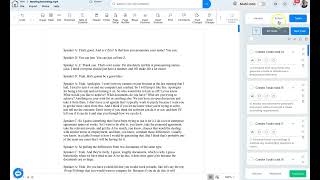 AI for Meeting (Tasks Example)
