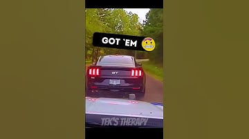 Wild Mustang GT Police Chase in Arkansas 😲