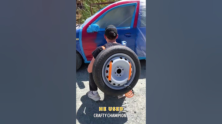 Budget-Friendly Car Painting Hack! 🛞 Transform Your Ride with Ease 🎨