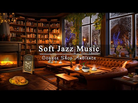 Unwind and Relax with Soothing Jazz Instrumental Music ☕ Cozy Coffee Shop Ambience & Soft Jazz Music