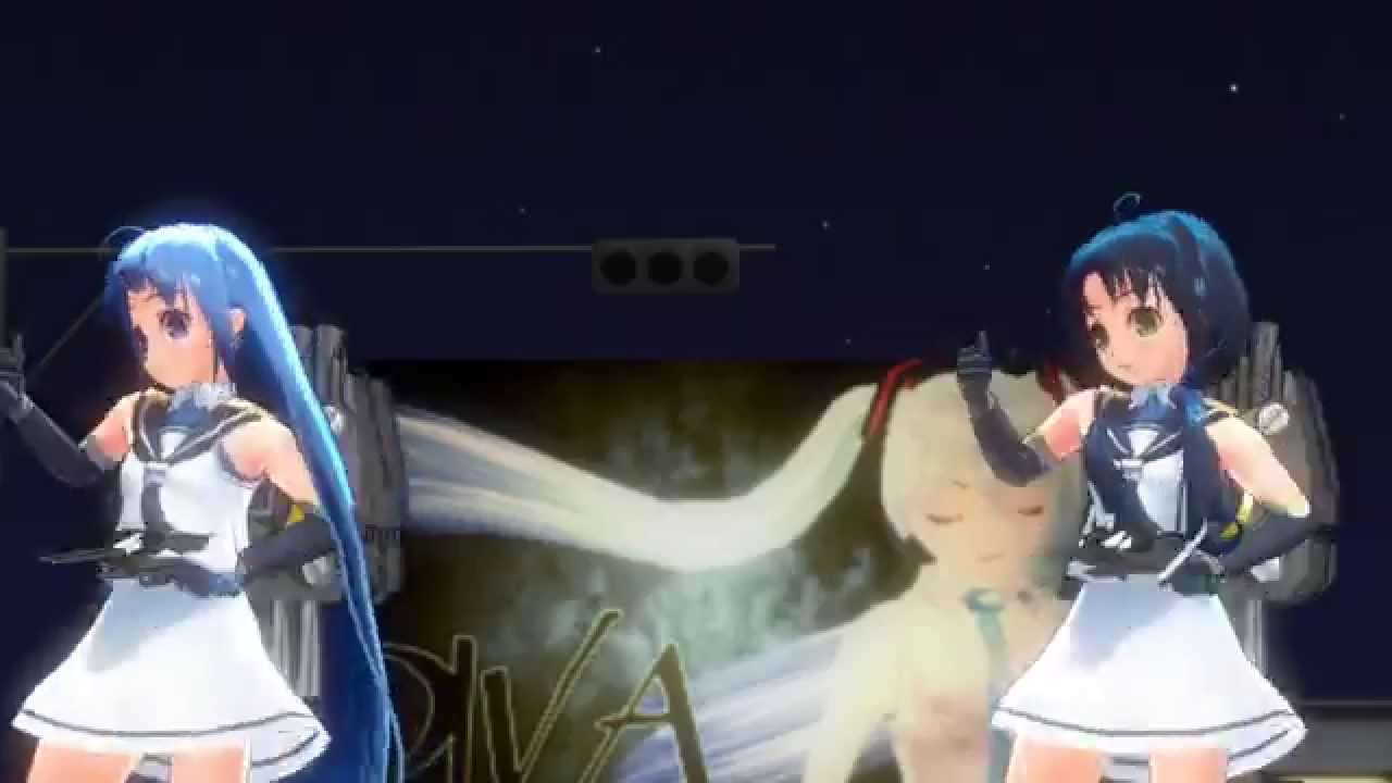 艦これmmd 五月雨と涼風でハイファイレイヴァー 修正版 Youtube