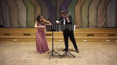 Polish Violin Duo - R. Twardowski - Sonatine for t...