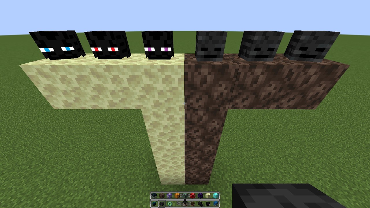what if you create a Double Wither Enderman Boss in MINECRAFT - YouTube
