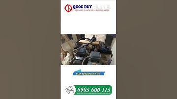 Máy Khoan Cấy Ốc Chân Ghế Tự Động | Quốc Duy Máy Chế Biến Gỗ