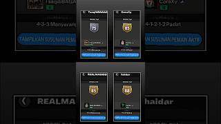 Collab Akun FC Mobile x CM x CDM - FC Mobile #fifamobile #shortsfund #shortsvideo