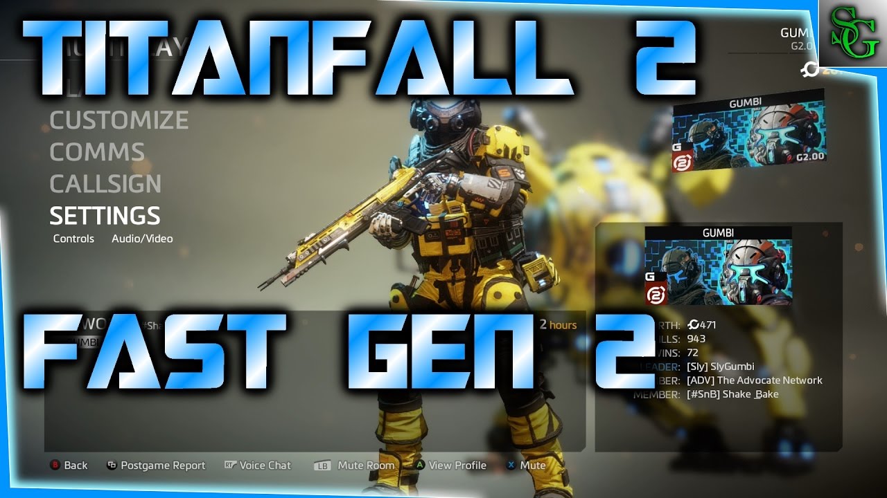 Titanfall 2 - How to level & rank up fast, what happens after Regen to Gen 2  - YouTube