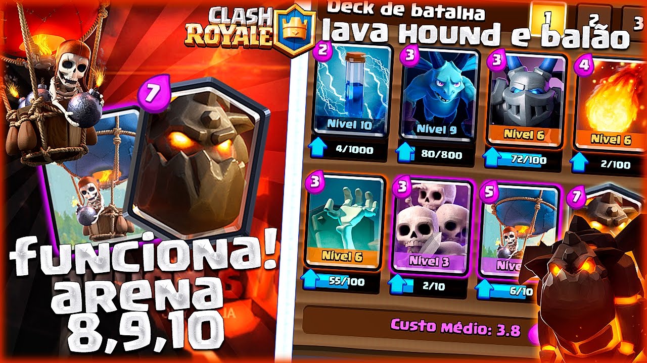 Clash Royale Lava Hound Deck