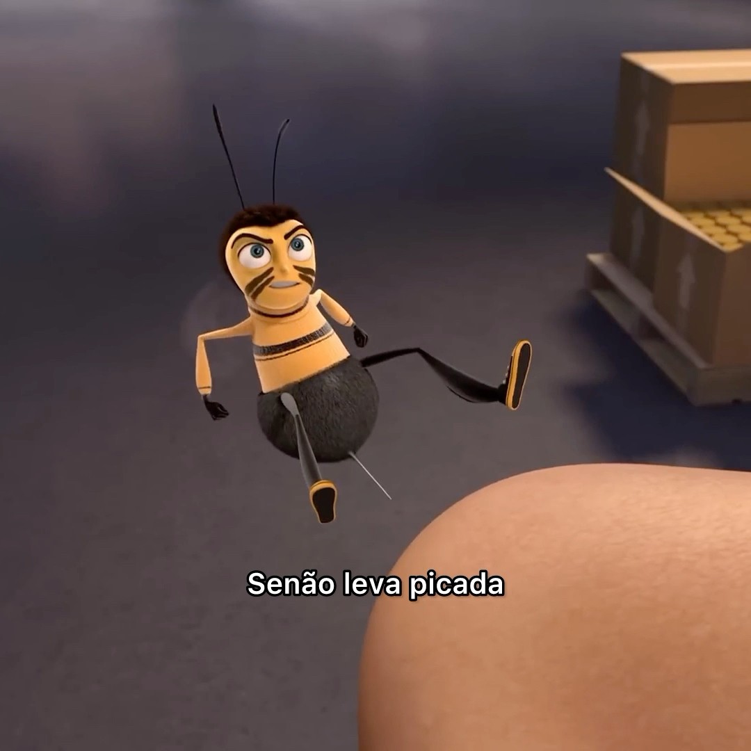 A VINGANÇA DA ABELHA #animation #animação