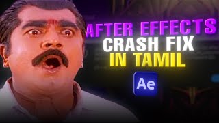 How to fix AFTER EFFECTS Render error and Lags | Crash Fix Tutorial | Dala.aep