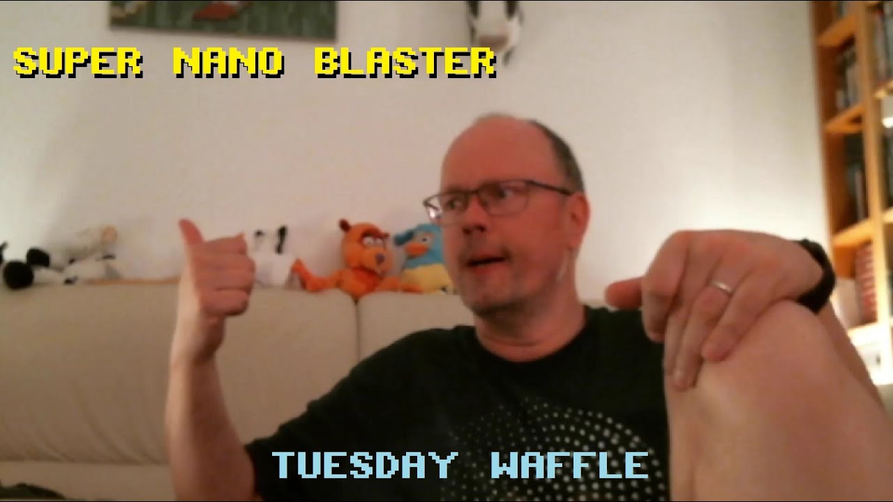 Super Nano Blaster (Shmup)(Steam)(PC) Gameplay First Look & A Tuesday Waffle - 2022 05 03 20 51 06