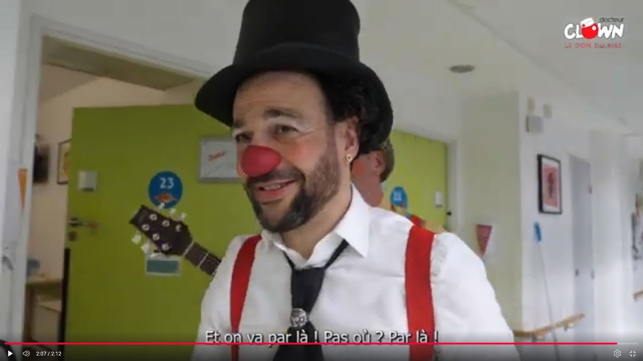 A la découverte du métier de clown hospitalier