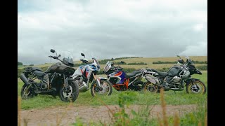 Harley-Davidson Pan America, KTM 1290 Super Adventure R, BMW R 1250 GS Adventure, Honda Africa Twin