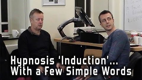 Hypnosis Induction with a Few Simple Words! | Short Hypnosis Session - How to Hypnotise !