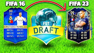 I Built the BEST DRAFT on EVERY FIFA