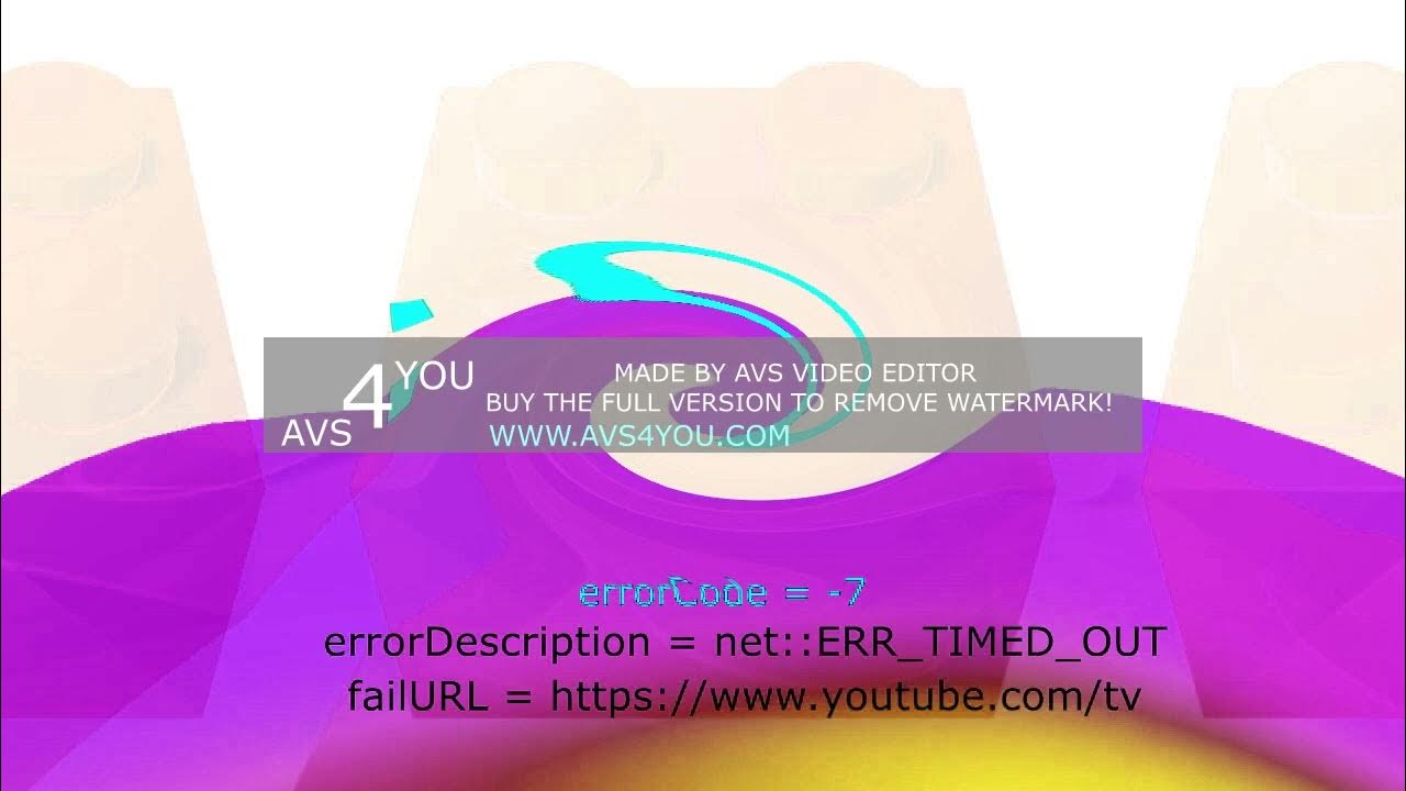 Smart TV Error Code 7 With PurpleCyanLavender2K3 2 Effects YouTube