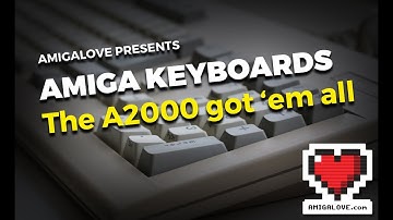 Amiga Keyboards Revealed