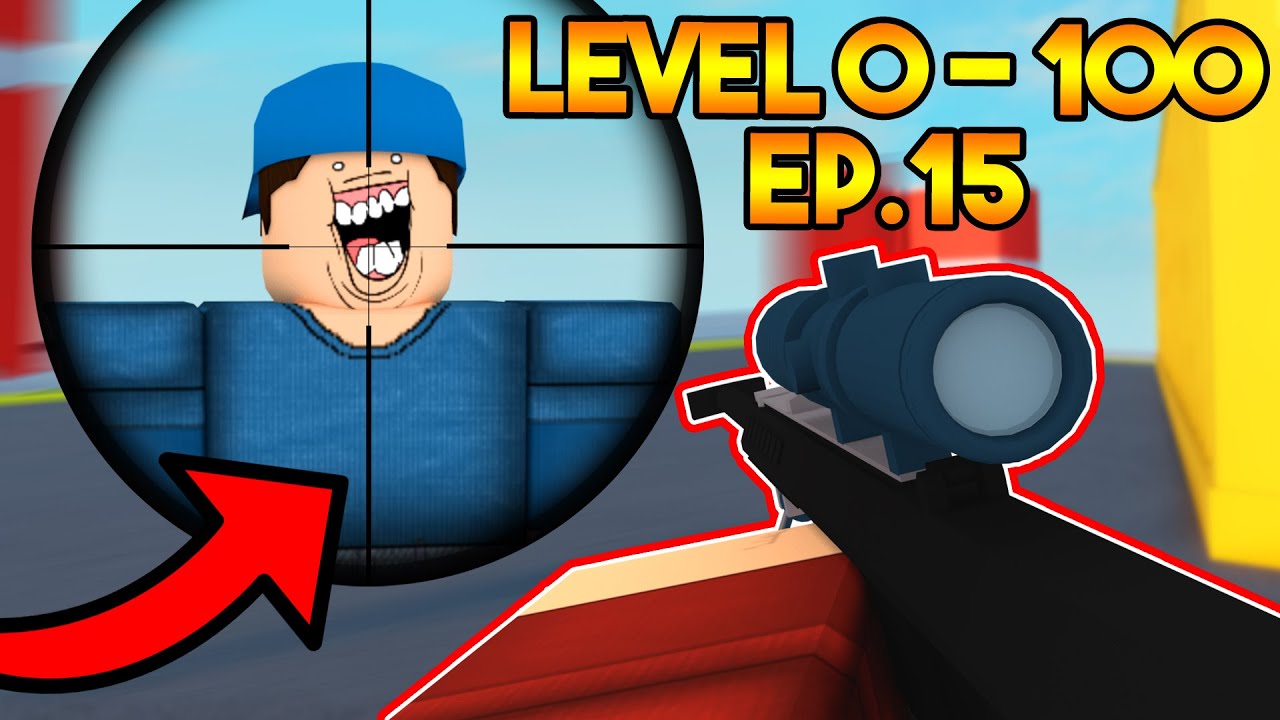 Level 0 To 100 In Arsenal Headshot Maniac Ep 15 Roblox - roblox arsenal rocket launcher