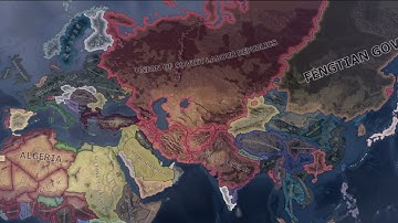 Hoi4 Kaiserredux Timelapse 1936 - 1946