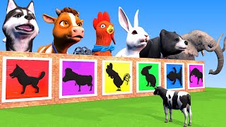 Choose The Appropriate Election With Cow Chicken Mammoth Elephant Dog Rabbit Bear Wild animals Game by Hero Cars 40,563 views 3 weeks ago 2 hours, 31 minutes