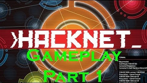 HACKNET Gameplay - Part 01