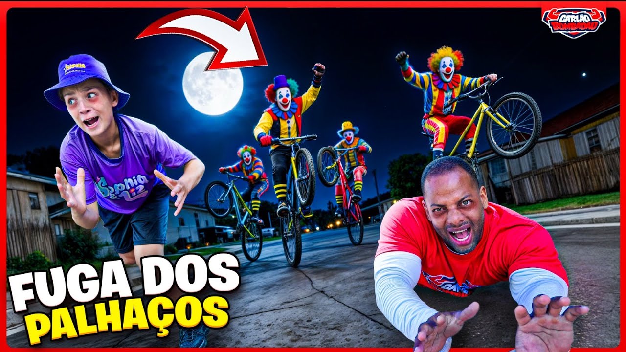 FOMOS PERSEGUIDOS PELOS PALHAÇOS DO GRAU !