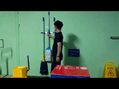 Cây lau sàn ướt 4216 | Cây lau nhà công nghiệp tăng đơ