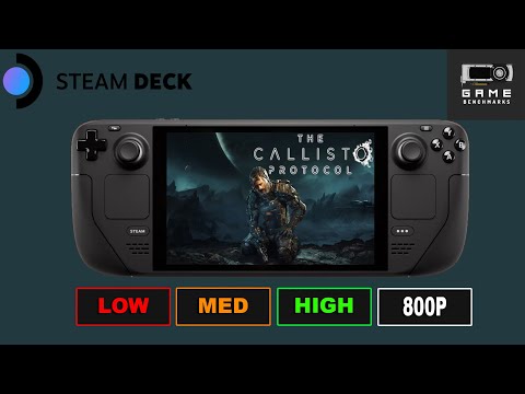 STEAM DECK | THE CALLISTO PROTOCOL | 800P | BENCHMARK