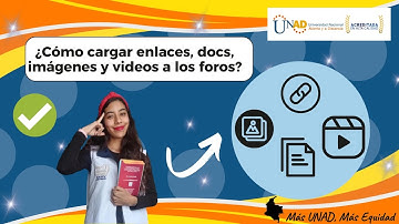 ¿Cómo subir imagenes, videos y documentos al foro?