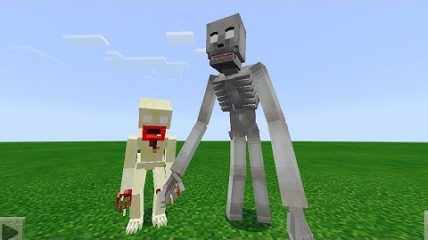 SCP-096 Vs. SCP-096 V3 in Minecraft PE