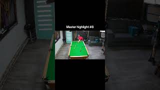 Master highlight 8 #billiards #pooltable #8ballpool #8ball