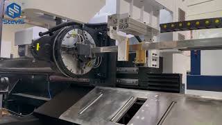 [SteviS Laser] The servo automatic floating support system in TP120 Pro laser tube cutting machine