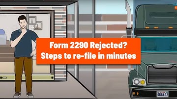 Form 2290 Rejected? Steps to re-file in minutes